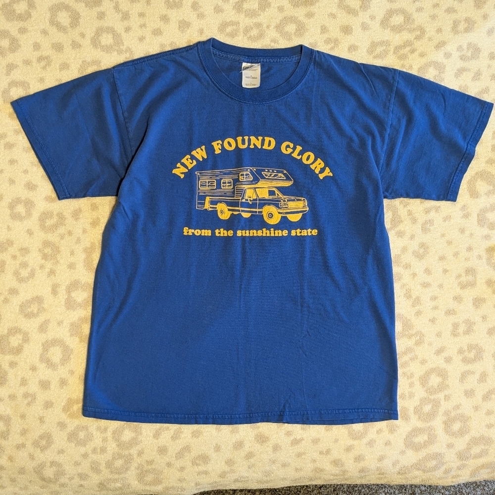 New Found Glory Vintage Tshirt Soft Cotton Tee Large Gildan Heavy Weight